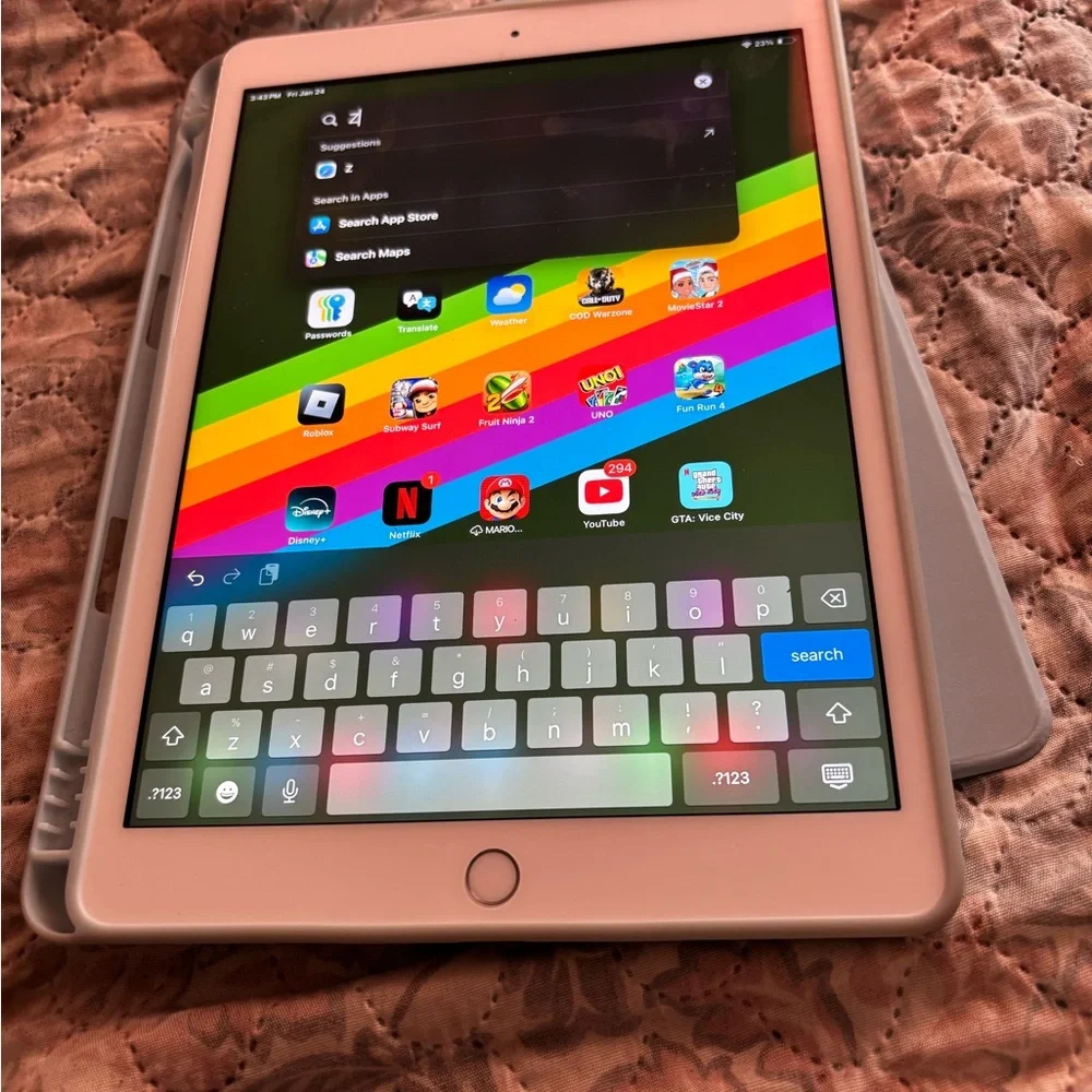 iPad 8 generation 10 inches
